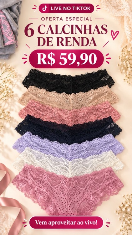 CALCINHA RENDA